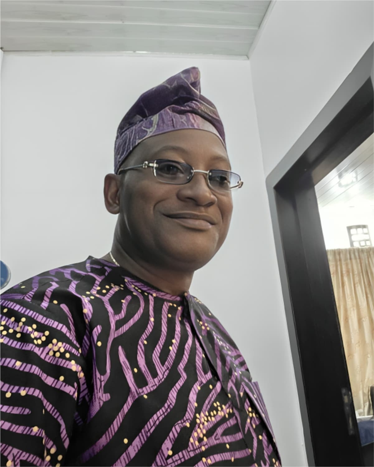Portrait of Hon. Prince Adeyeye Ibrahim, club member