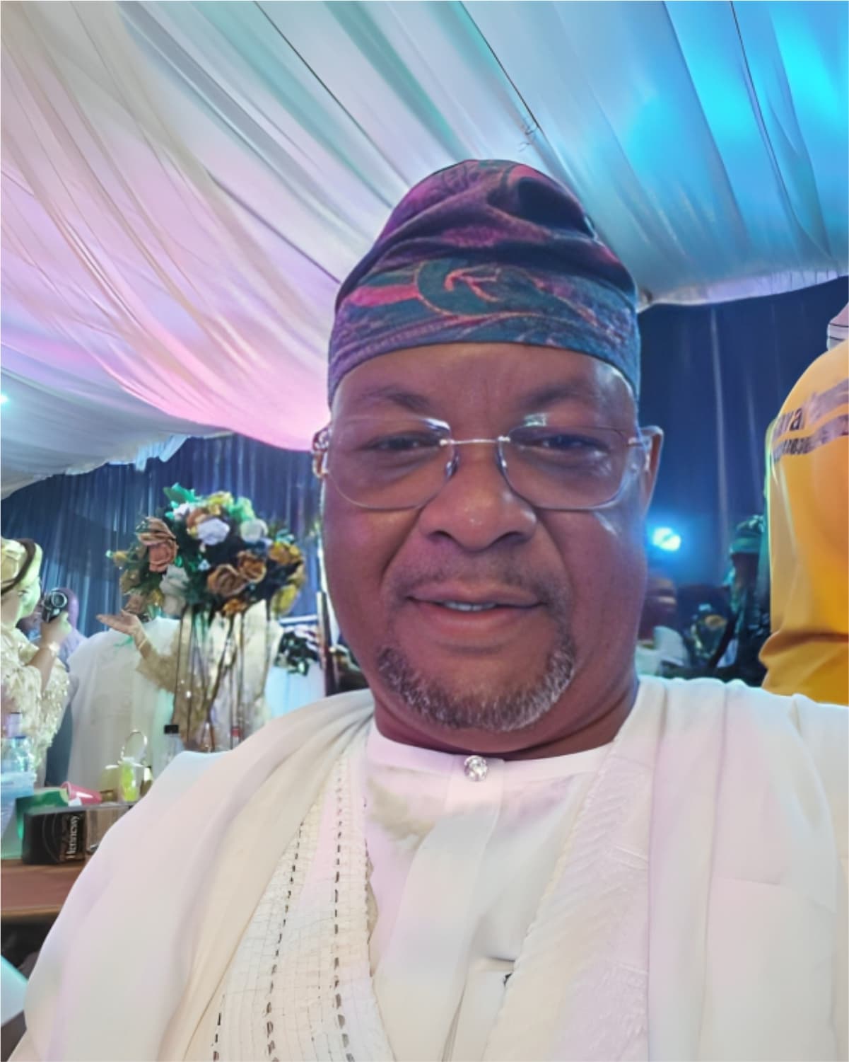 Portrait of Hon. Wasiu Adekunle Shoniyi, club member
