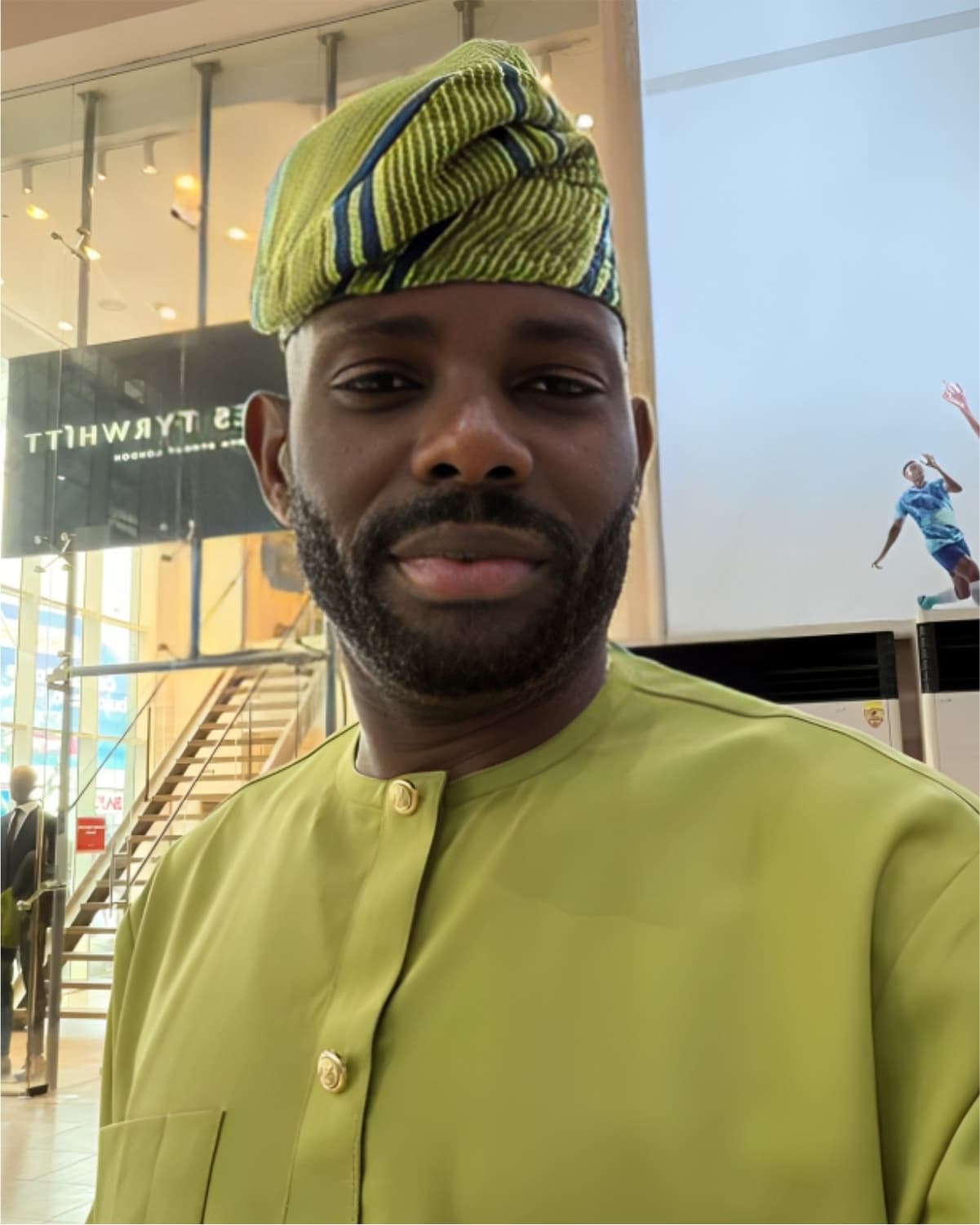 Portrait of Hon. Prince Wale Adeniyi, Social Secretary