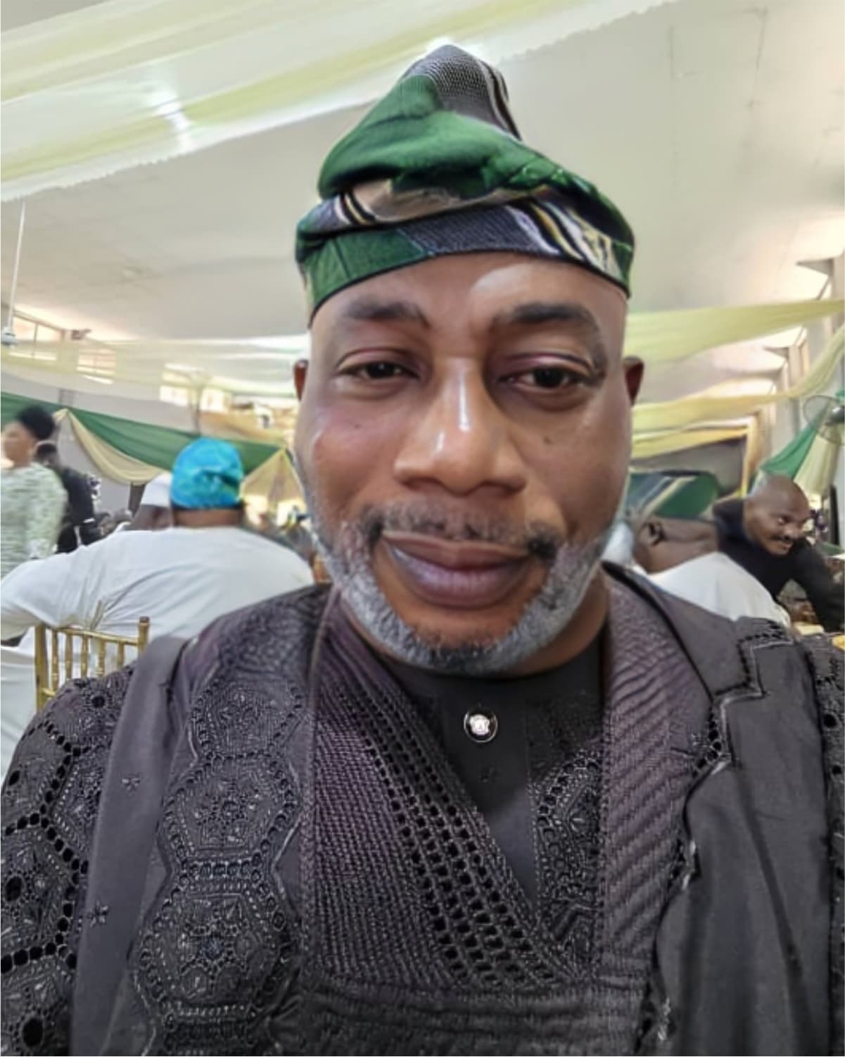 Portrait of Hon. Sunday Olufemi Jeje, Financial Secretary